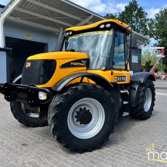 JCB FASTRAC 3170 | 170 KM | 4x4 | 65 KM/H | EHR | KLIMATYZACJA | ABS | HITCH