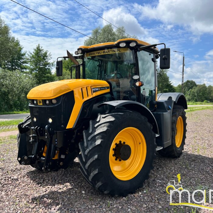 JCB FASTRAC 4190 | 2016 | 190 KM | MOŻLIWOŚĆ ZWIĘKSZENIA MOCY DO 220 KM | 4WS | V-TRONIC CVT | 70 km/h | PEŁNA AMORTYZACJA