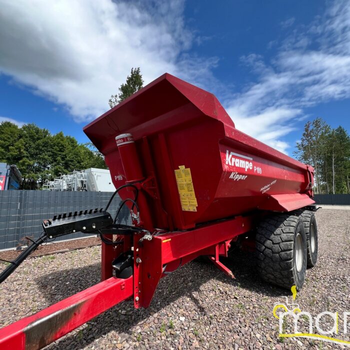 KRAMPE HP20 | 2021 | 20 TON | HARDOX 450 | BPW | CIĘŻAROWO-ROLNICZA | PRZYCZEPA WYWROTKA PREMIUM
