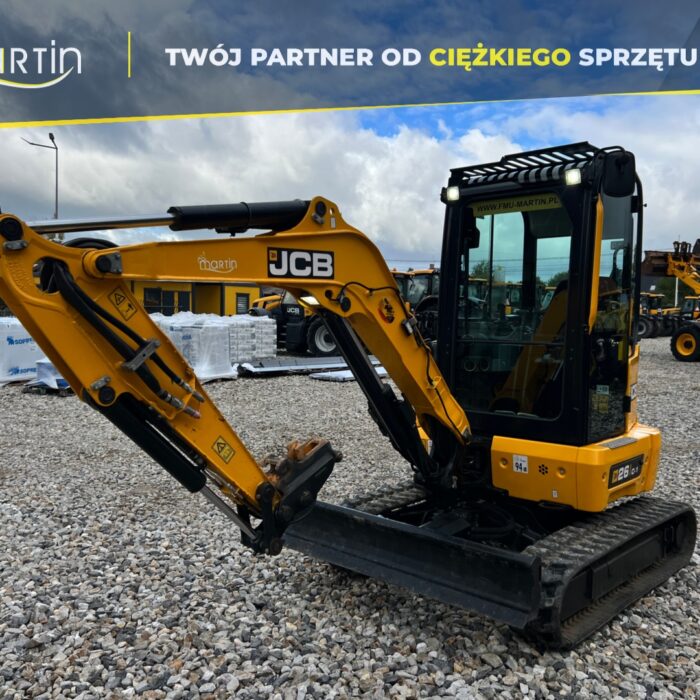 JCB 26C-1 | 2023 | 305 MTH | MINIKOPARKA GĄSIENICOWA | KOPARKA JCB